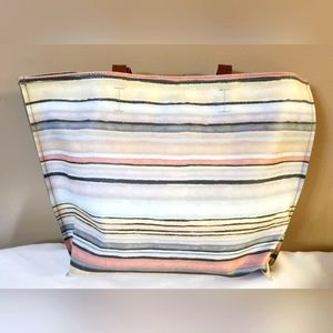 Elliot Lucca Watercolor DELPHINE Tote bag. LIKE NEW!